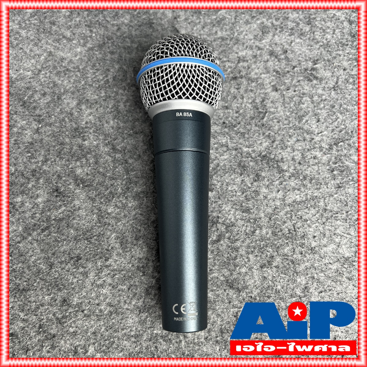 BEHRINGER BA-85A ไมค์เครื่องดนตรี ไมค์ BA 85A BA85A BA 85 A MICROPHONE ไมค์ร้องเพลง ไมค์คาราโอเกะ ไมค์พูด Dynamic Super Cardioid Microphone เอไอ-ไพศาล +++