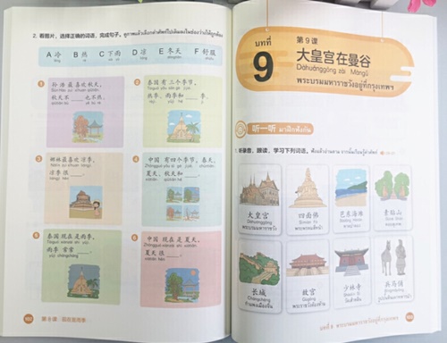 ฉันรักภาษาจีน (4) แบบเรียนภาษาจีนระดับประถมศึกษา