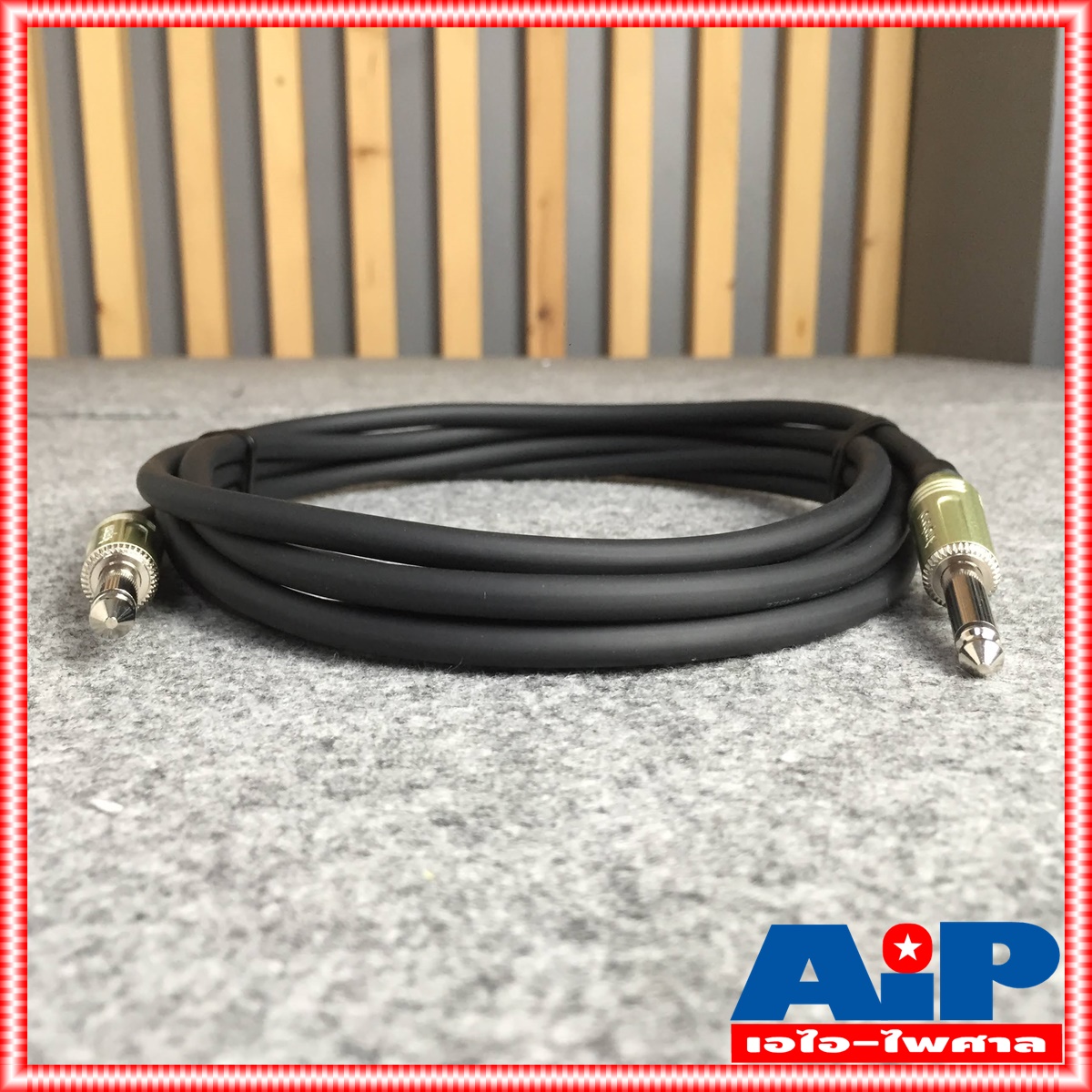 3เมตร AMPHENOL สาย PHONE MONO หัวท้าย 3เมตร CA33-33-C-003 สายไมค์ โมโนหัวท้าย MIC - MIC เอไอ-ไพศาล