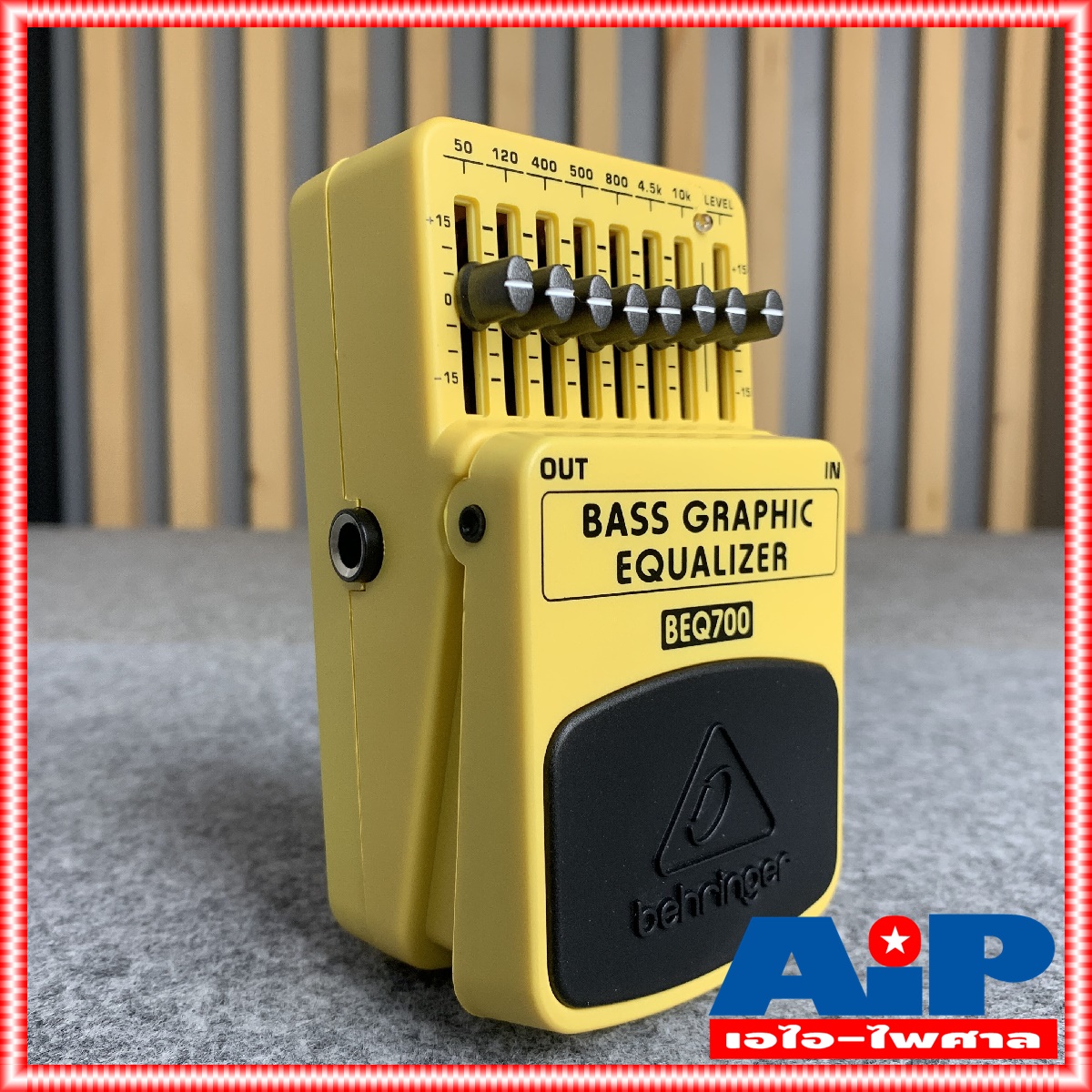 BEHRINGER BEQ700 เอฟเฟคกีต้าร์เบส Bass Graphic Equalizer BEQ-700 BEQ 700 effect guitar +++