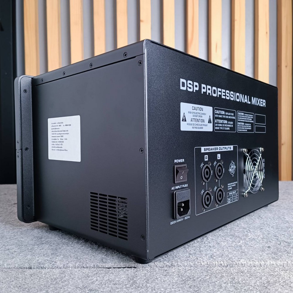 NTS PMR-1030 POWERMIXER ทรงตั้ง มิกเซอร์ PMR 1030 PMR1030 รองรับ BLUETOOTH มิกเซอร์บลูทูธ 10 input มิกซ์ บลูทูธ มิกเซอร์ Bluetooth mixer เครื่องเสียง มิกเซอร์เอฟเฟค เอไอ-ไพศาล