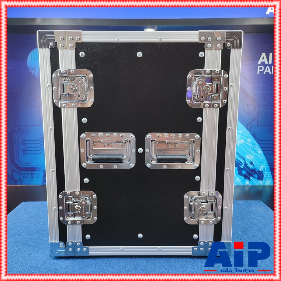 COMPACT SD-14U สีดำ RACK ลึก16นิ้ว กล่องแร็คใส่อุปกรณ์เครื่องเสียง หุ้มหนัง สีดำ แข็งแรง ทนทาน คอมแพ็ค SD 14 U SD14U เอไอ-ไพศาล