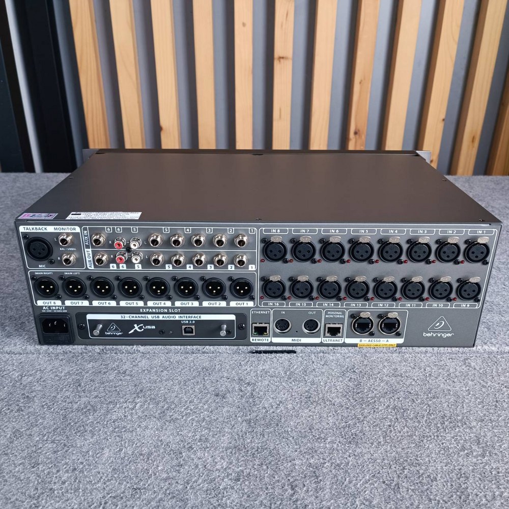 BEHRINGER X32RACK MIXER DIGITAL มิกซ์ดิจิตอล x-32reck 32rack มิกเซอร์ เพาเวอร์มิกซ์ เครื่องเสียง ตัวปรับแต่งเสียง เอไอ-ไพศาล +++