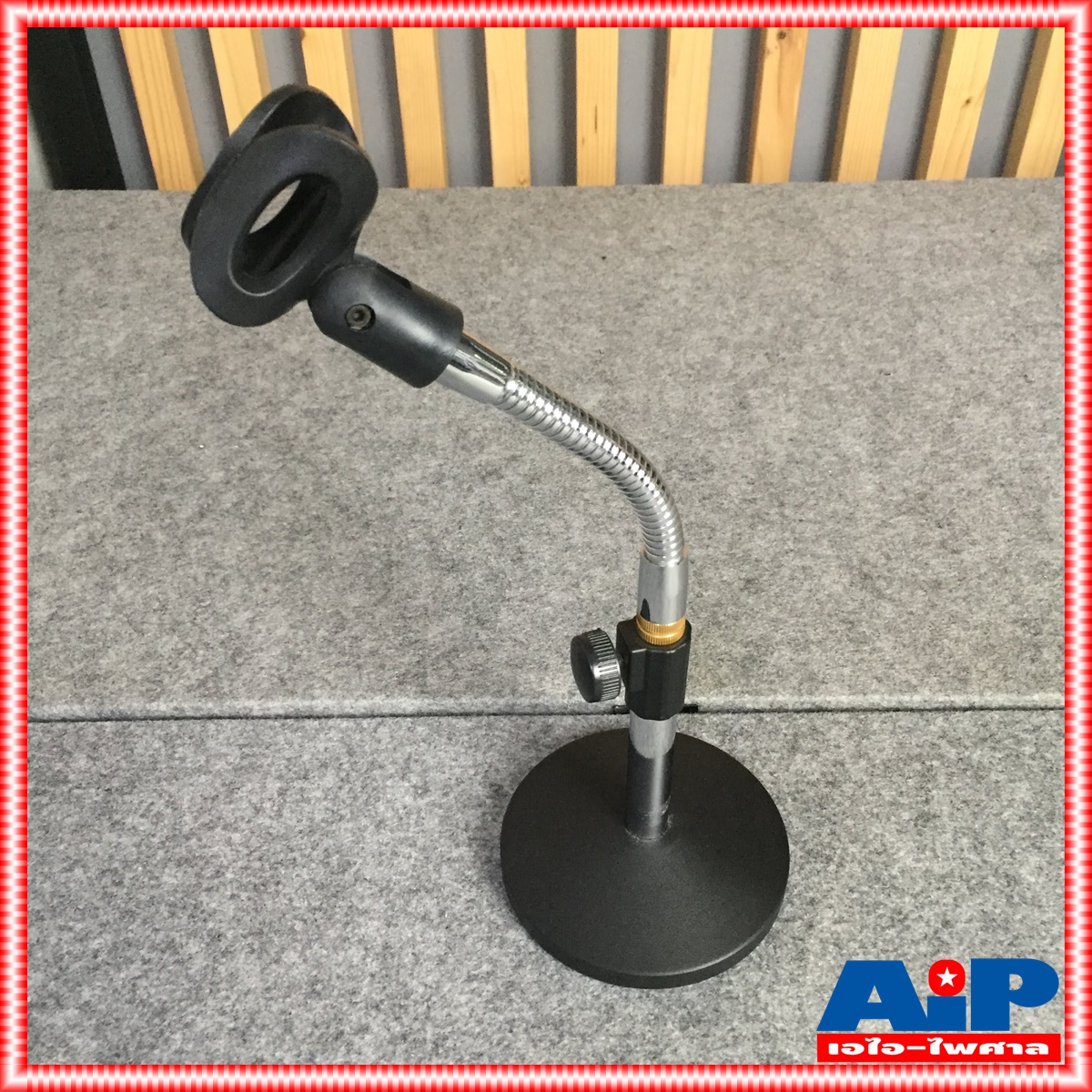 NTS D228A ขาตั้งไมค์ตั้งโต๊ะคออ่อน ขาตั้งไมค์ ขาไมค์ตั้งโต๊ะ พร้อมคอสวมไมค์ D 228 A ขาตั้งไมค์ตั้งโต๊ะ ขาไมค์ D-228A