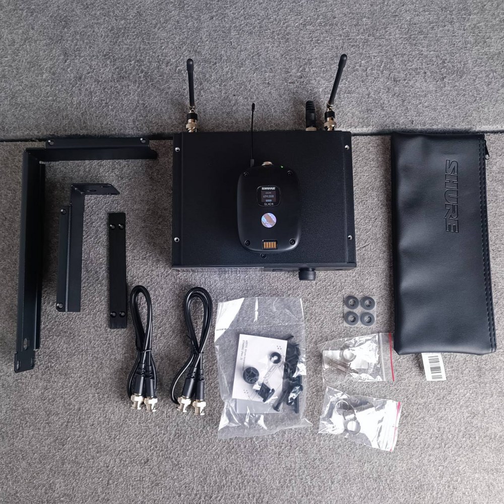 SHURE SLXD14A-M55 ไมโครโฟนไร้สายแบบ Bodypack คลื่นความถี่ 694-703 MHz และ 748-758 MHz (ไม่มีไมโครโฟน)! รุ่นใหม่ ไมโครโฟน shure SLXD 14 A / M 55 SLXD14A-M55 เอไอ-ไพศาล +++