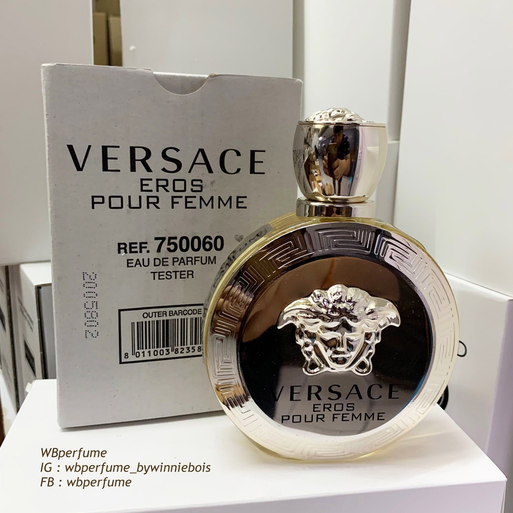 น้ำหอมแท้100% Versace Eros Pour Femme EDP 100ml. TESTER