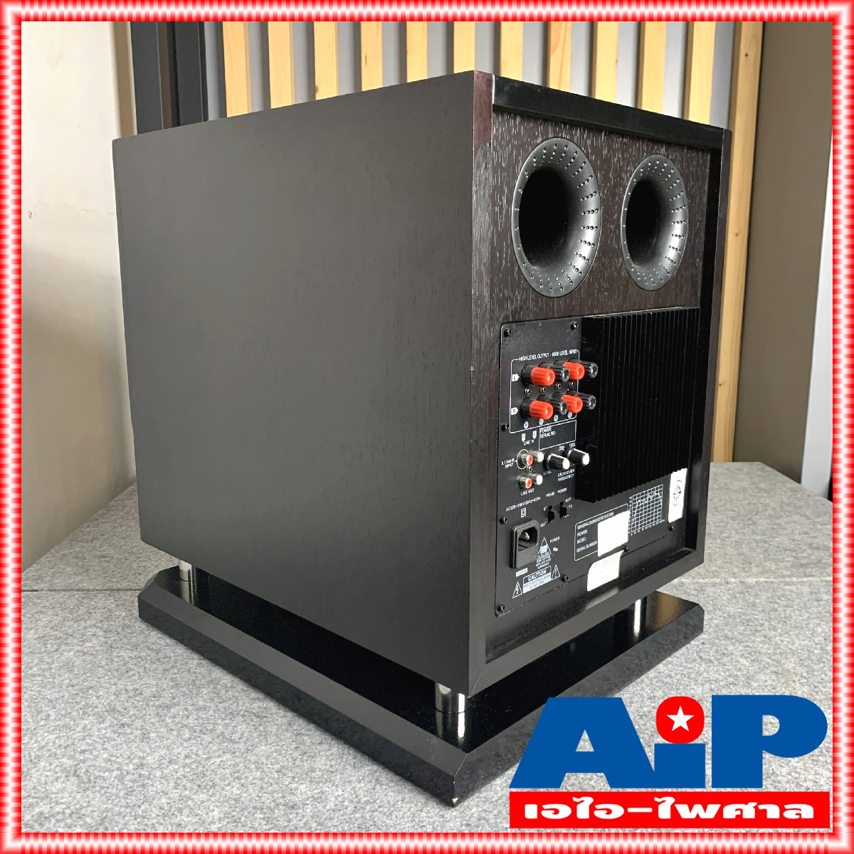 STORM RM-126 ตู้ลำโพงซับ 12นิ้ว Active Subwoofer Speaker มีแอมป์ในตัว RM 126 RM126 ตู้ลำโพง ซับเบส เอไอ-ไพศาล