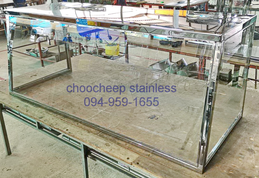 ตู้ครอบข้าวแกง-อาหาร สเตนเลส