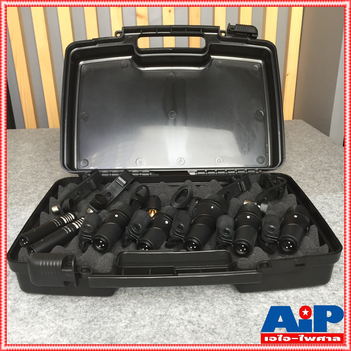 CAROL GODK7 ชุดไมค์กลอง7ชิ้นพร้อมขาหนีบไมค์ ไมค์กลอง ไมค์ชุด MIC ไมค์คอนเดนเซอร์ GODK 7 GODK-7 เอไอ-ไพศาล