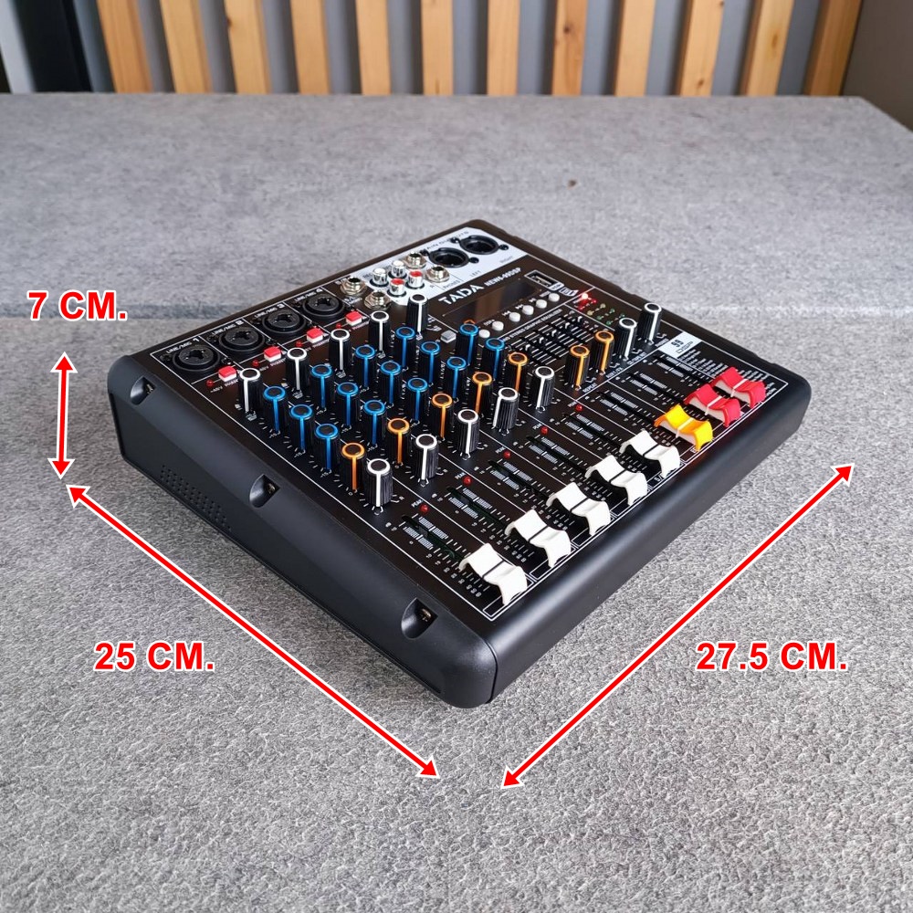 TADA NEW6-99DSP MIXER มิกเซอร์6 แชนแนล Bluetooth บลูทูธ เอฟเฟคแท้ ธาดา NEW6 99DSP เอไอ-ไพศาล