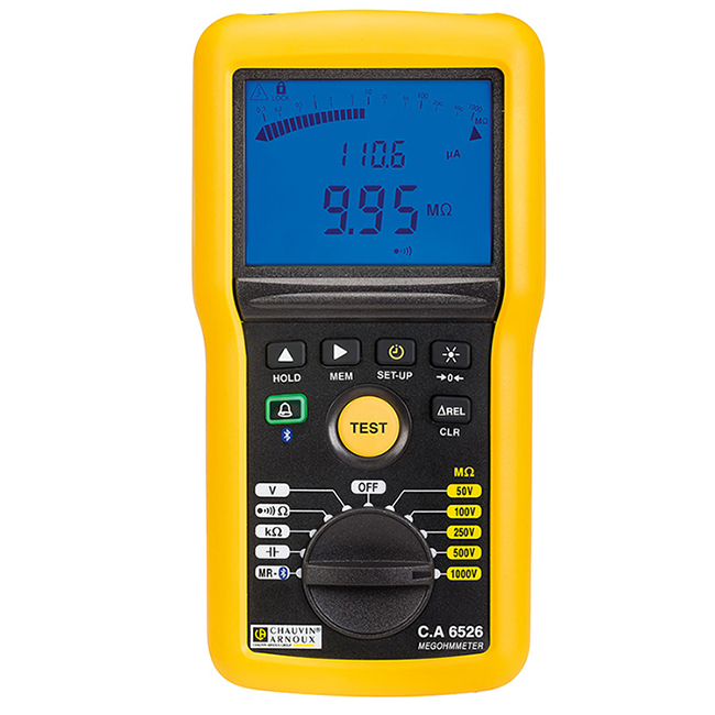 CA6526 Insulation and Continuity Tester เครื่องวัดฉนวนไฟฟ้า 1kV โชวิน อาร์นูวซ์ Chauvin Arnoux by ASRAS แอสราส