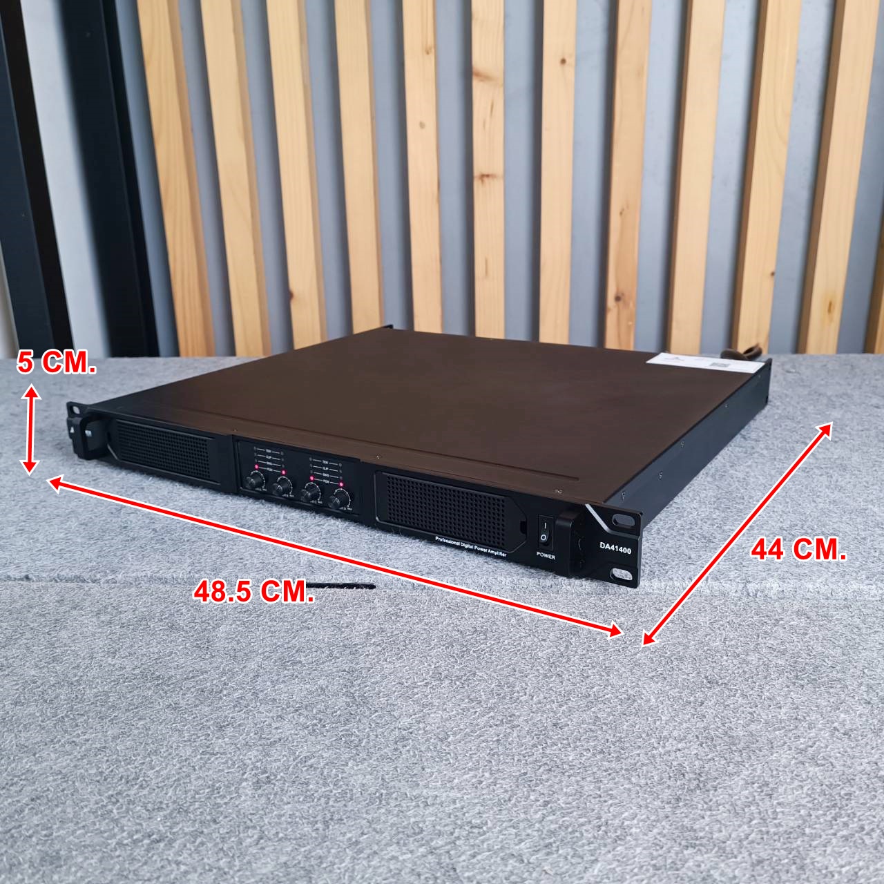 MICROTECH DA-41400 poweramp 4CH เพาเวอร์แอมป์ MICRO TECH DA 41400 DA41400 เอไอ-ไพศาล