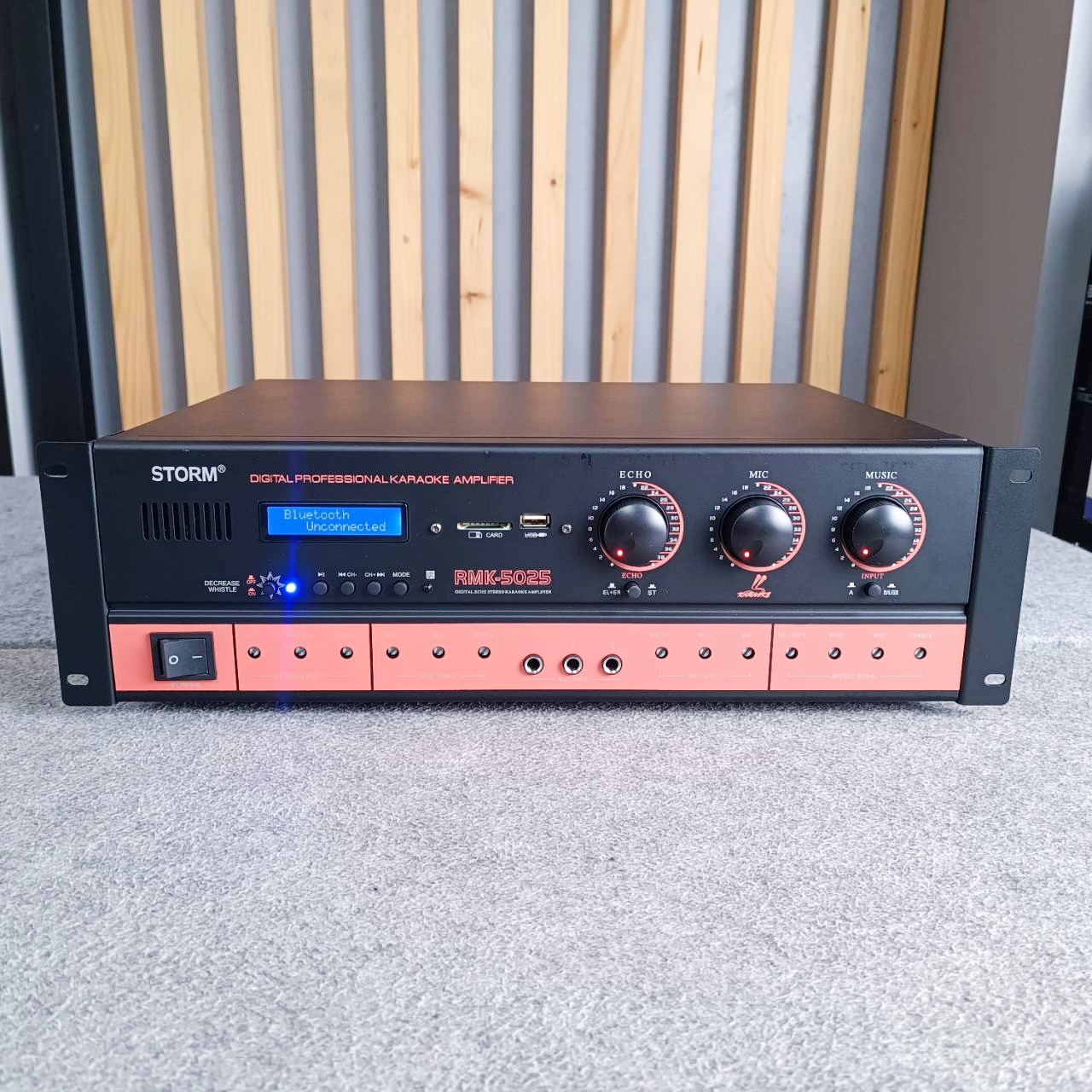 STORM RMK-5025 แอมป์ แอมป์คาราโอเกะ USB บลูทูธ เครื่องขยายเสียง RMK 5025 RMK5025 เอไอ-ไพศาล