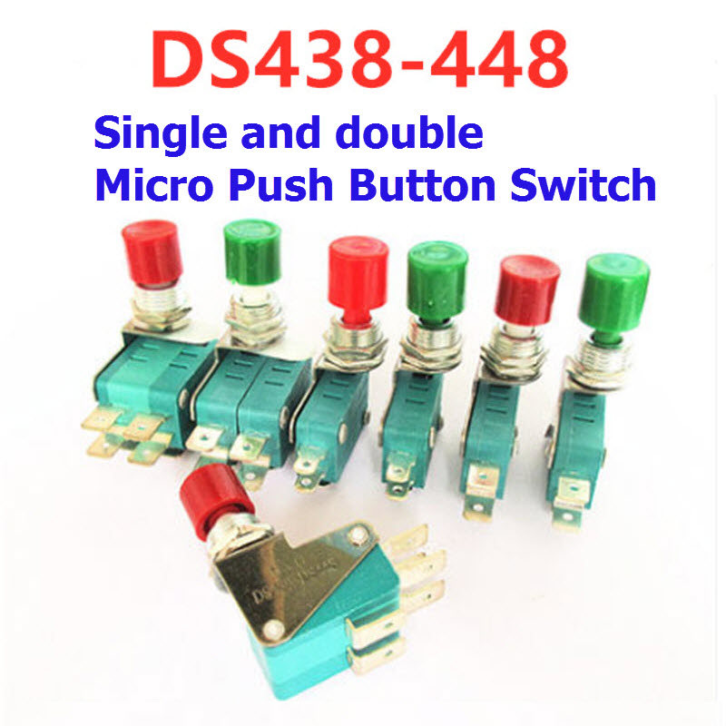 DS438-448_single and double Micro Push Button Switch