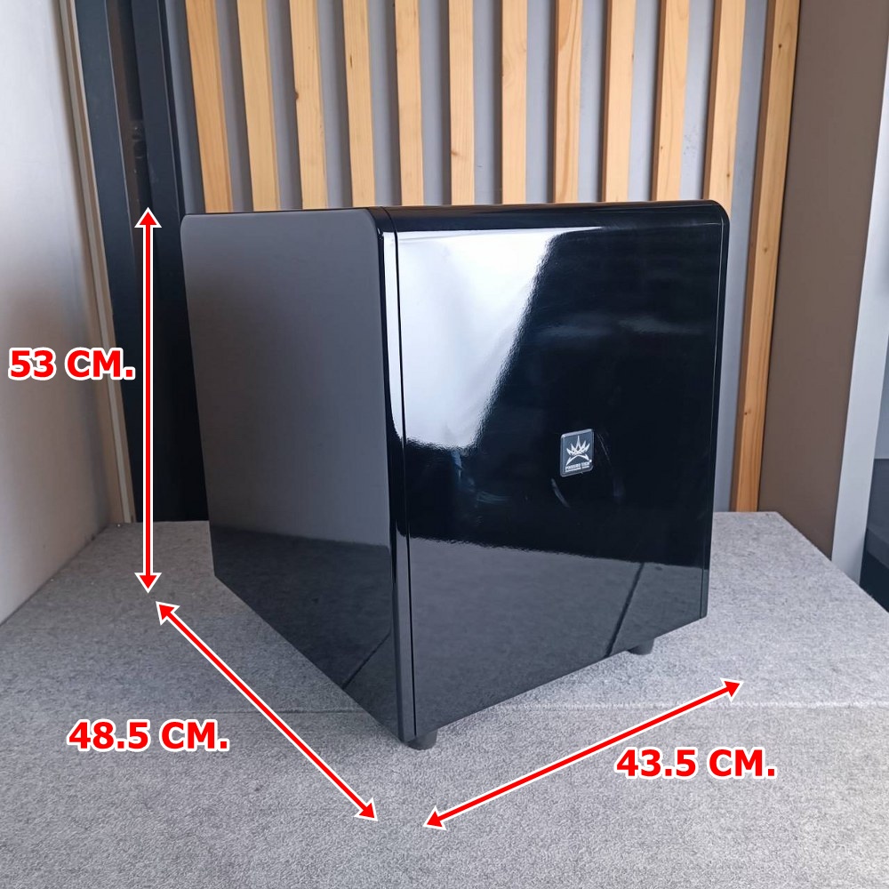 PROEUROTECH ACTIVE-153SW ตู้ซับมีขยาย ACTIVE 153SW ACTIVE153SW ตู้ลำโพงซับวูฟเฟอร์ Active Speaker 15นิ้ว เอไอ-ไพศาล