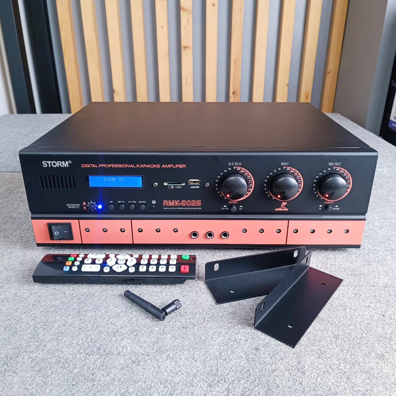 STORM RMK-5025 แอมป์ แอมป์คาราโอเกะ USB บลูทูธ เครื่องขยายเสียง RMK 5025 RMK5025 เอไอ-ไพศาล