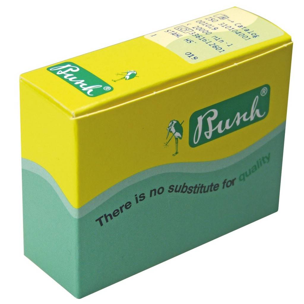 เม็ดมะยมบูช เม็ดมะยมตรานก FIG 1 Busch steel Bursfig1 1ตลับ/6ดอก ดอกสว่านหัวกลม ดอกมะยม เม็ดมะยม ดอกเจียร #005-#023