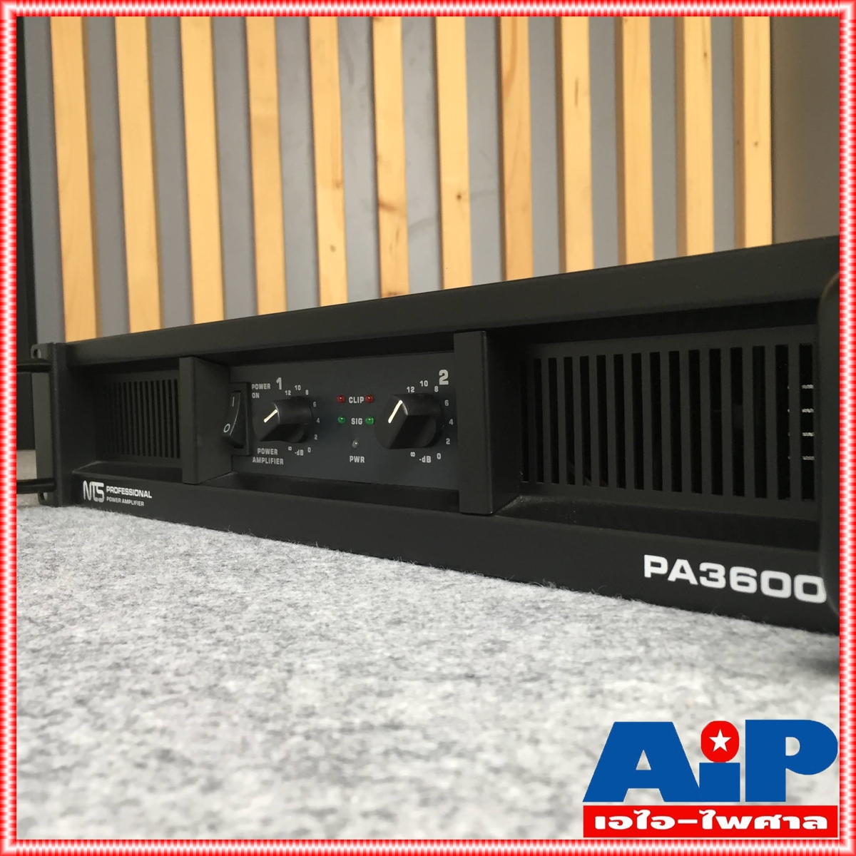 NTS PA3600 poweramp เพาเวอร์แอมป์ AMP แอมป์ เครื่องเสียง แอมป์ขยายเสียง เครื่องขยายเสียง เอไอ-ไพศาล