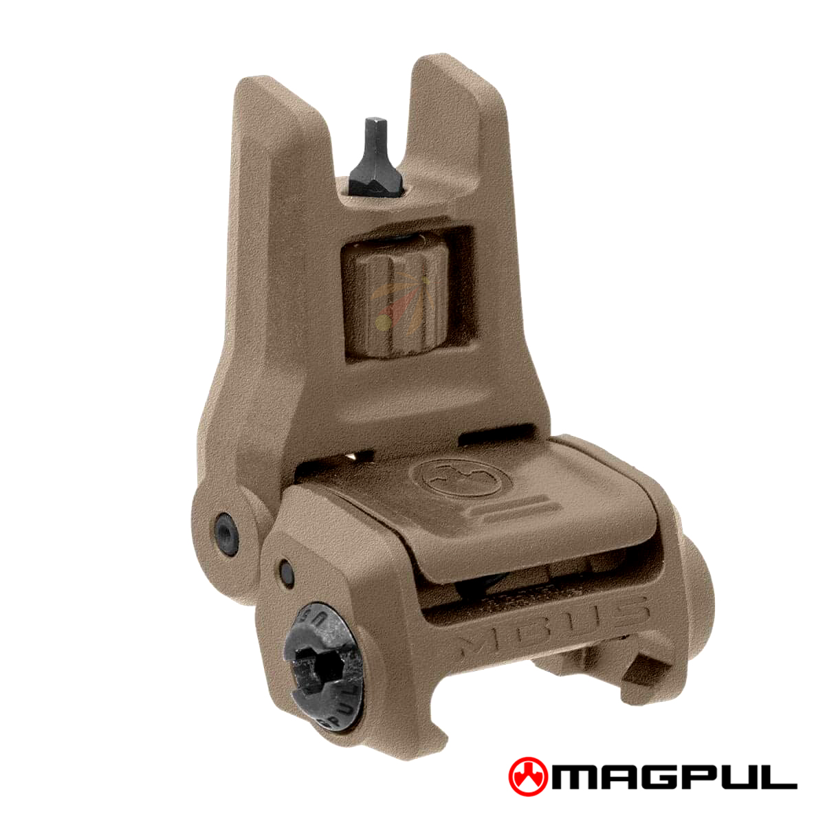 Magpul MBUS Gen 3 Front AR-15 Back-Up Sight Kit (MA573450313) FDE