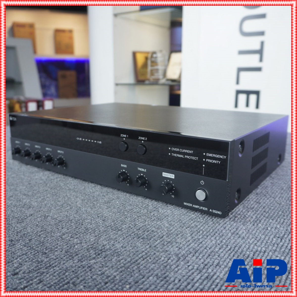 TOA A 3524D AMPLIFIER เครื่องขยายเสียง A-3524D AMP amp แอมป์ แอมป์TOA เครื่องเสียง เอไอ-ไพศาล