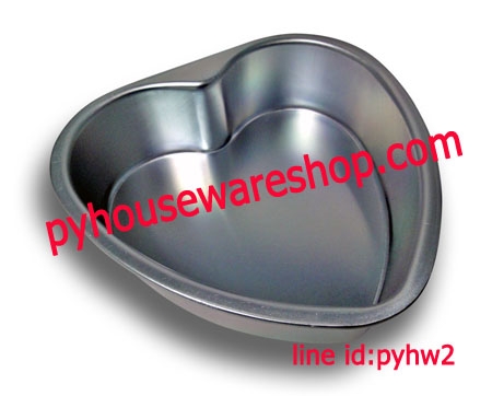 พิมพ์เค้กรูปหัวใจถอดก้นได้,Heart shape cake mold,แม่พิมพ์รูปหัวใจ