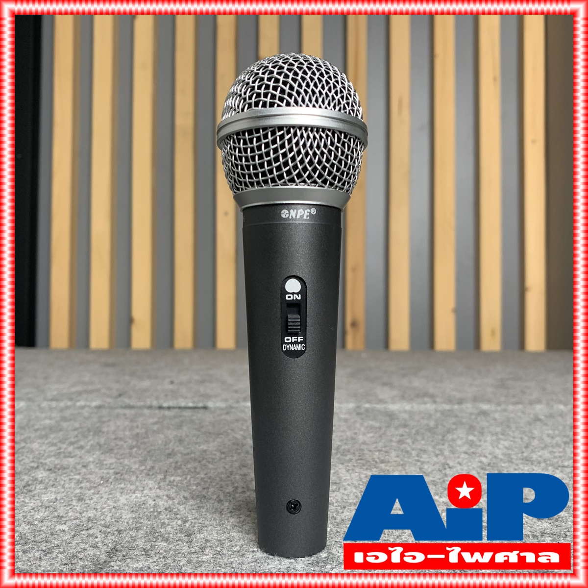 (ด้ามโลหะ) NPE M-16 ไมค์โครโฟน ชนิดสายพร้อมสาย4.5เมตร M16 ไมค์สาย ไมค์ร้องเพลง ไมค์คาราโอเกะ M 16 ไมค์