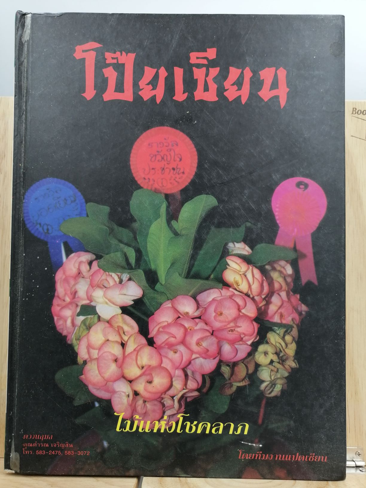 [หนังสือเก่า/ หนังสือหายาก] โป๊ยเซียน ไม้แห่งโชคลาภ เล่ม 1