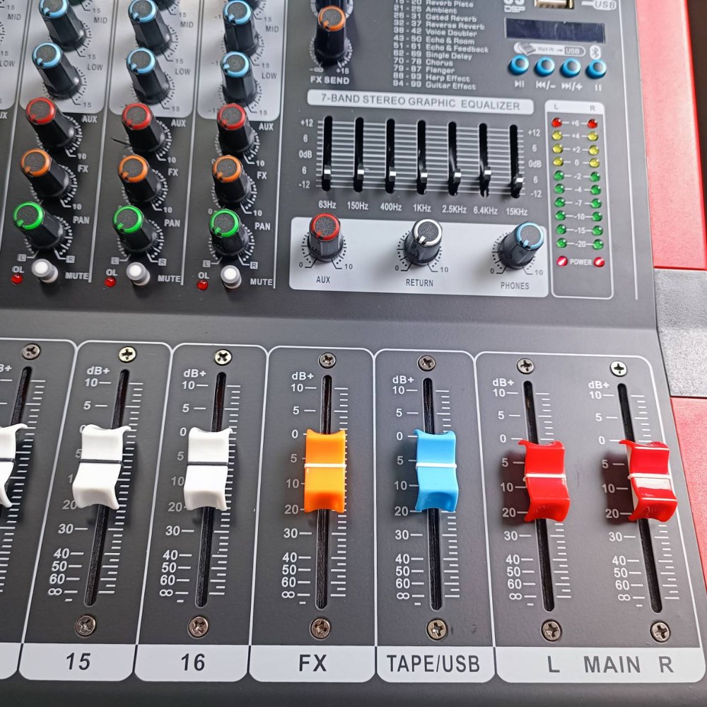 Ceflar MINI-160 MIXER มิกเซอร์อนาล็อก 16แชนแนล บลูทูธ Bluetooth mixer เอฟเฟคแท้ 99DSP MINI 160 MINI160 เอไอ-ไพศาล