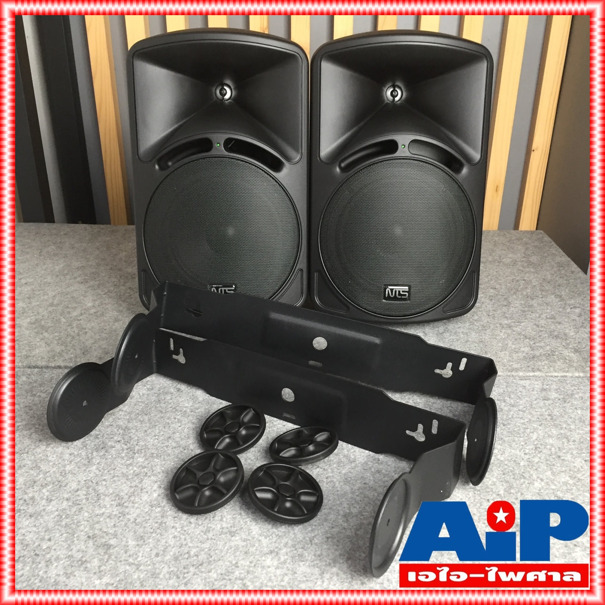 1คู่ NTS NC-802 ตู้ลำโพง 8นิ้ว ตู้ ลำโพง แขวน ลำโพงติดผนัง NC802 NC 802 งาน ห้องประชุม ห้องเรียน เอไอ-ไพศาล
