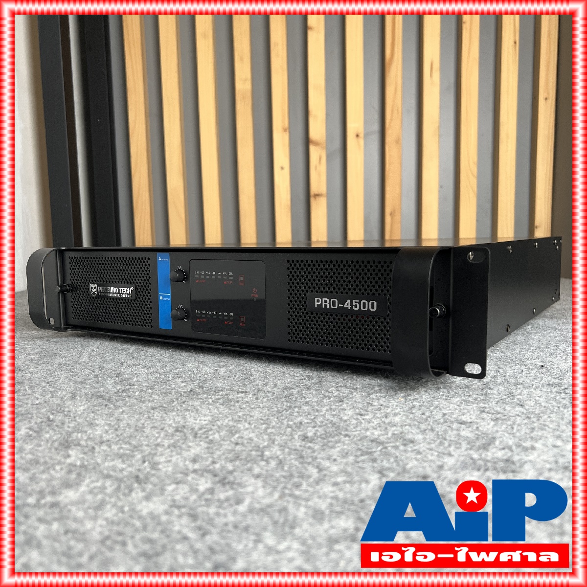 PROEUROTECH PRO4500 POWERAMP โปรยูโรเทค pro 4500 ขยาย เพาเวอร์ เครื่องขยายเสียง แอมป์ 700วัตต์x2 PRO-4500 เอไอ-ไพศาล