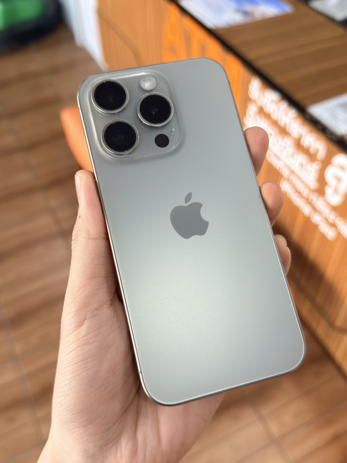 🧸 iPhone 15 Pro 256GB Natural Titanium 🧸 🤩 i15P❕️#ศูนย์แท้ สภาพดี ราคาคุ้ม 🤳