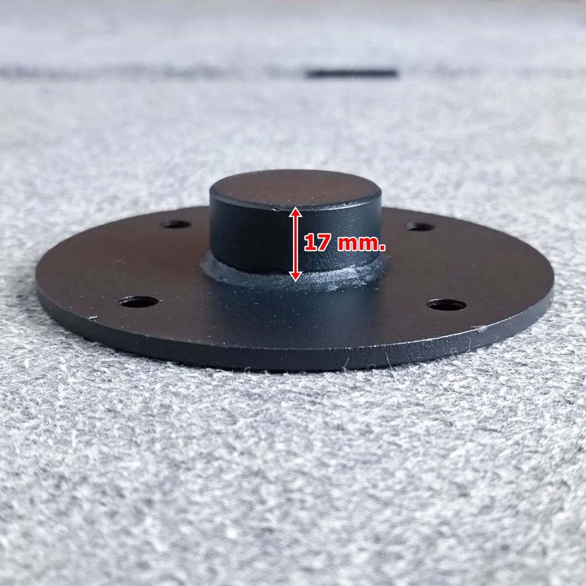 แป้นสวมขาตั้งลำโพง JH-7276 แบบเกลียว M-20 แบบเรียบ แป้นสวมขาตั้งลำโพง แป้นสวมขาตั้งตู้ แป้นขาตั้งตู้ JH7276 เอไอ-ไพศาล