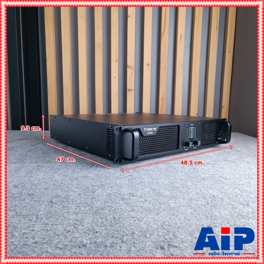 PROEUROTECH SQ-600 POWERAMP รุ่นใหม่ พาวเวอร์แอมป์ กำลังขยาย 600 วัตต์ โปรยูโรเทค แอมป์สนาม แอมป์ขยายลำโพงกลางแจ้ง SQ 600 SQ600 เอไอ-ไพศาล