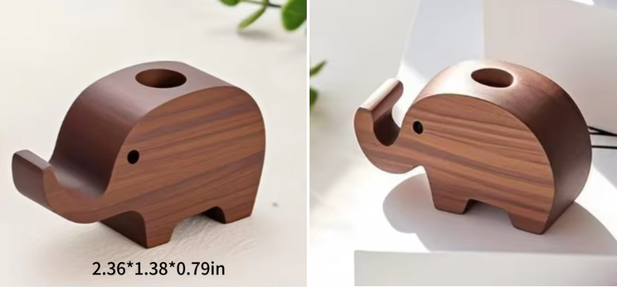 เครื่องกระจายความหอม ไม้แท้ รูปช้าง เหมาะสำหรับ เป็น ของขวัญให้คนต่างชาติ สัญลักษณ์ความเป็นไทย แบบพรีเมี่ยม 504448