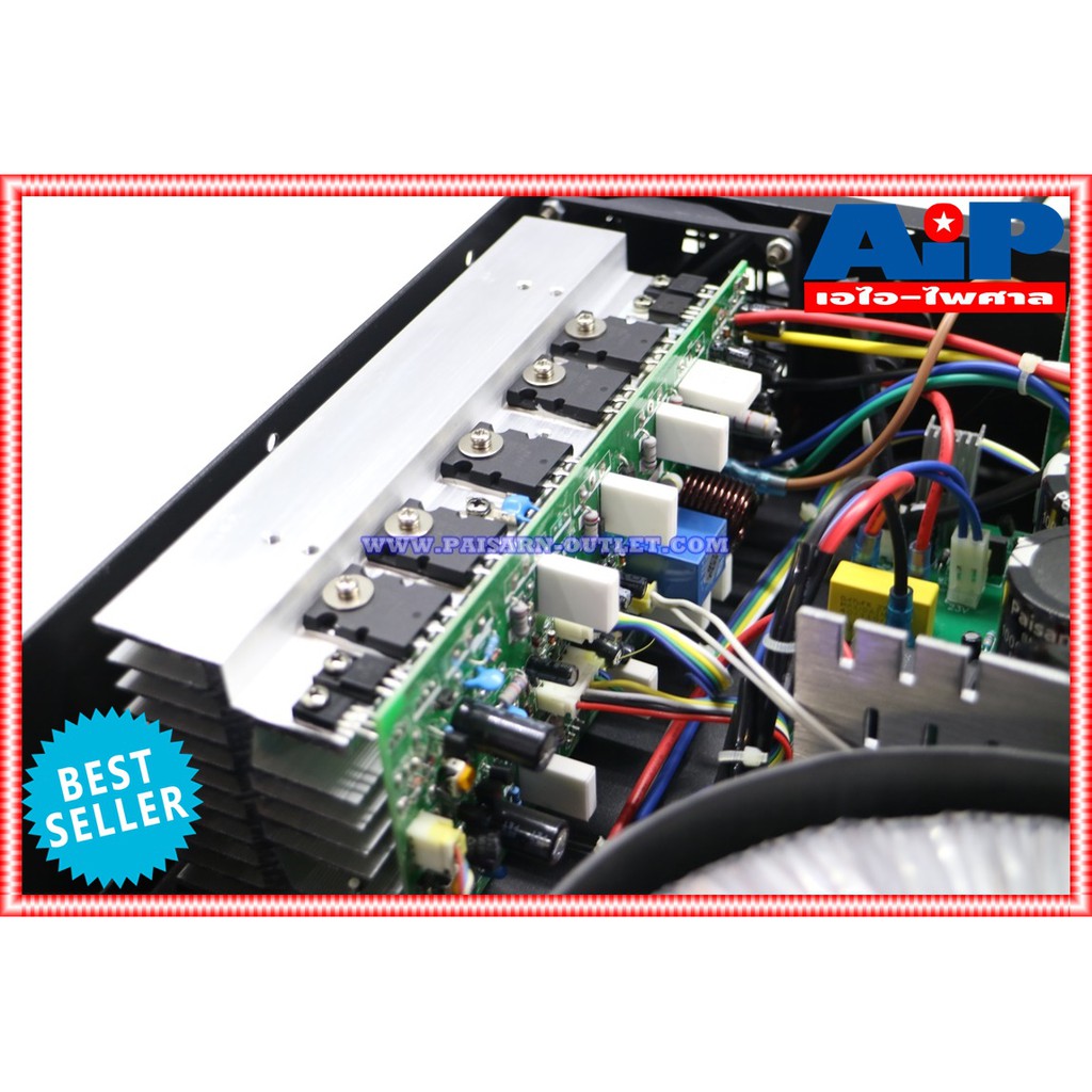 NTS MI5500 POWERAMP เอ็นทีเอส ขยาย เพาเวอร์ เครื่องขยายเสียง แอมป์ MI 5500 power amp เอไอ-ไพศาล