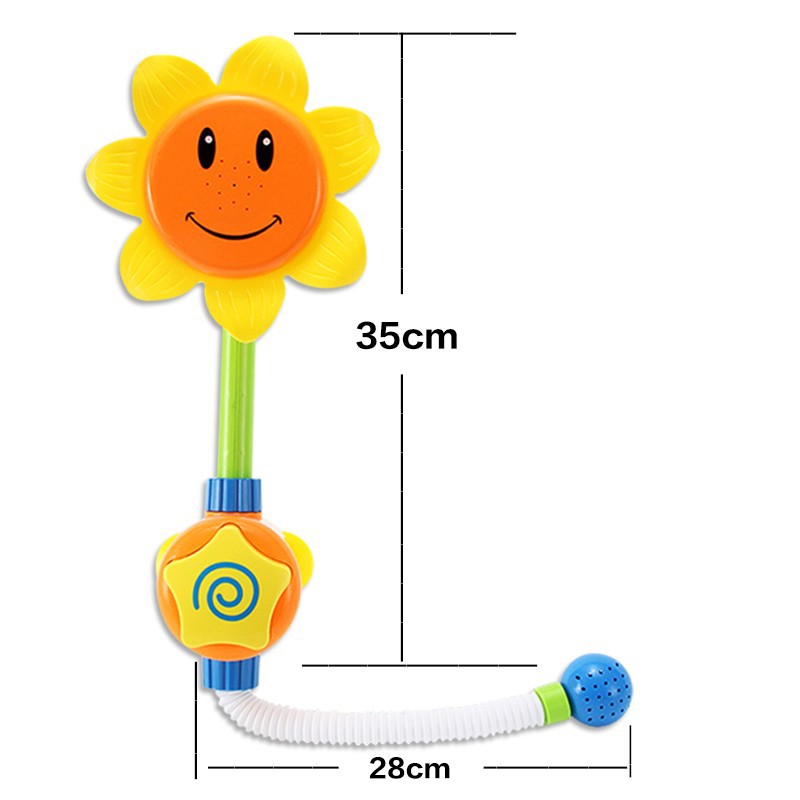 9904 ของเล่นตอนอาบน้ำดอกไม้ฝักบัวเล่นน้ำ กล่องใหญ่
