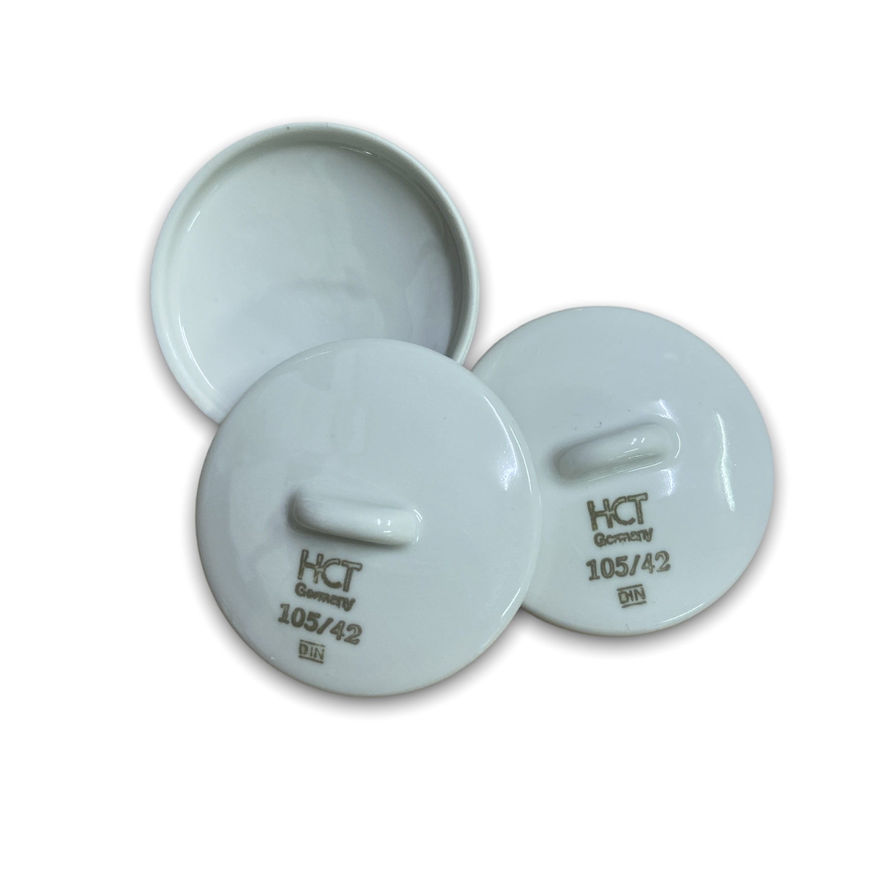 Crucible Porcelain ถ้วยเผากระเบื้องทนความร้อน 1000 องศา-Jipo Germany