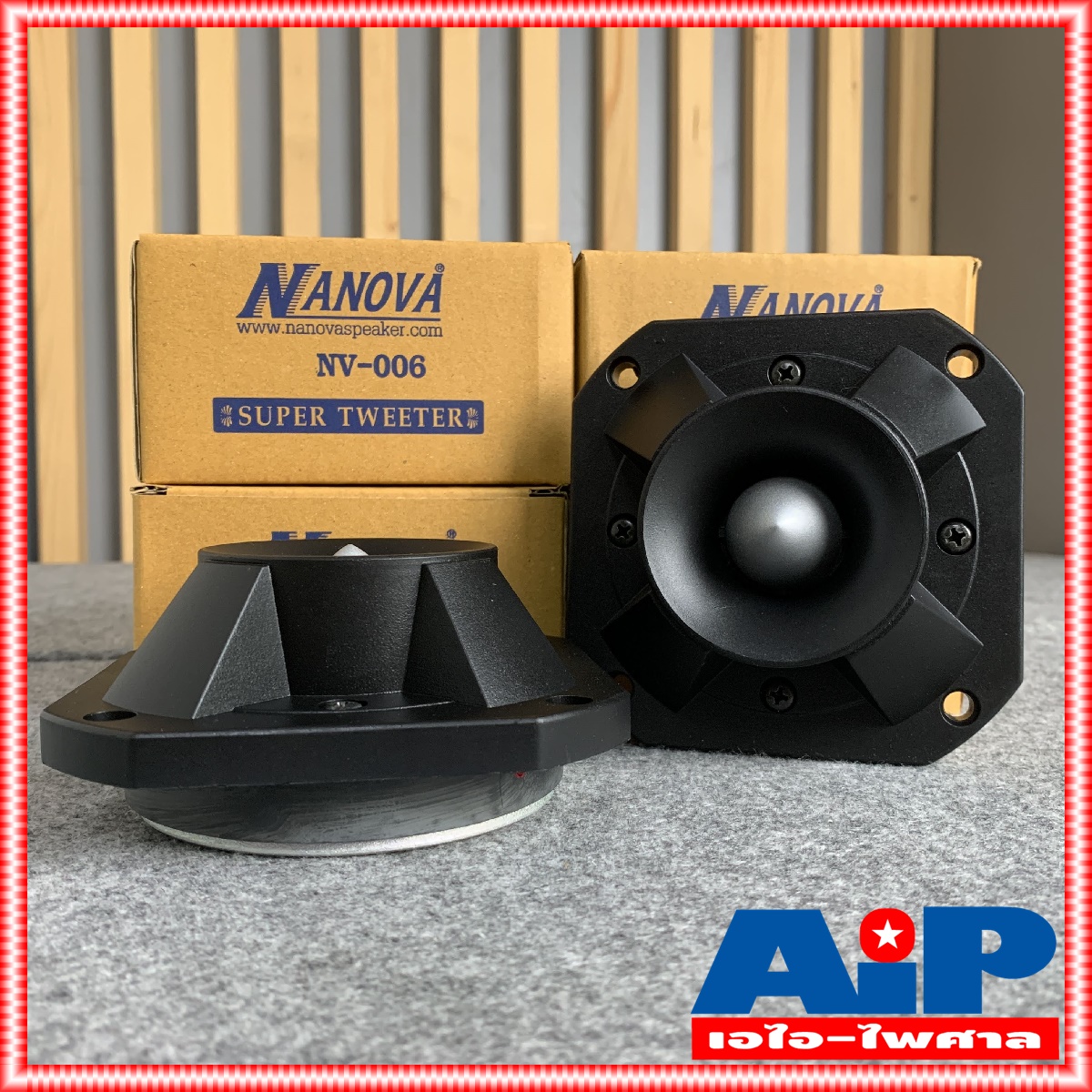 1ดอก NANOVA NV006 ลำโพงแหลมจรวด ราคาสินค้าต่อ1ดอกครับ ขนาดตัวลำโพง 12x12x5.5 เซนติเมตร ลำโพงแหลม ดอกลำโพงแหลม NV-006 NV 006