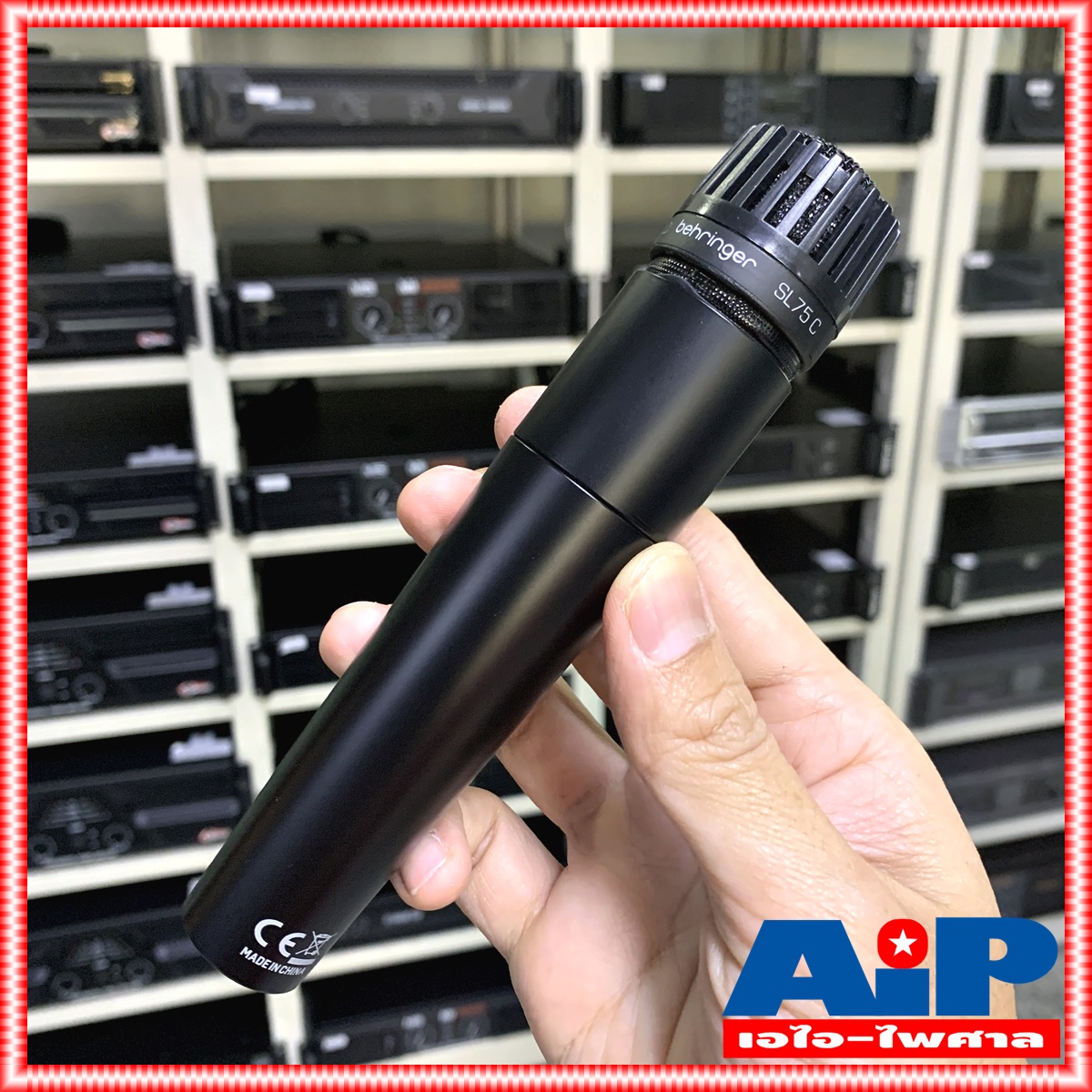 BEHRINGER SL-75C ไมค์เครื่องดนตรี ไมค์ SL 75C SL75C MICROPHONE ไมค์BEHRINGER MIC ไมค์เครื่องดนตรีBEHRINGER เอไอ-ไพศาล +++