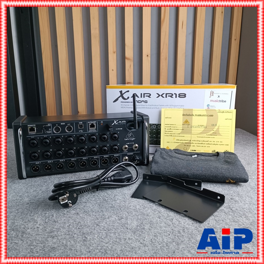 BEHRINGER ของแท้ X-Air XR18 Digital Mixer มิกซ์ดิจิตอล มิกเซอร์ เพาเวอร์มิกซ์ เครื่องเสียง ตัวปรับแต่งเสียง เอไอ-ไพศาล +++