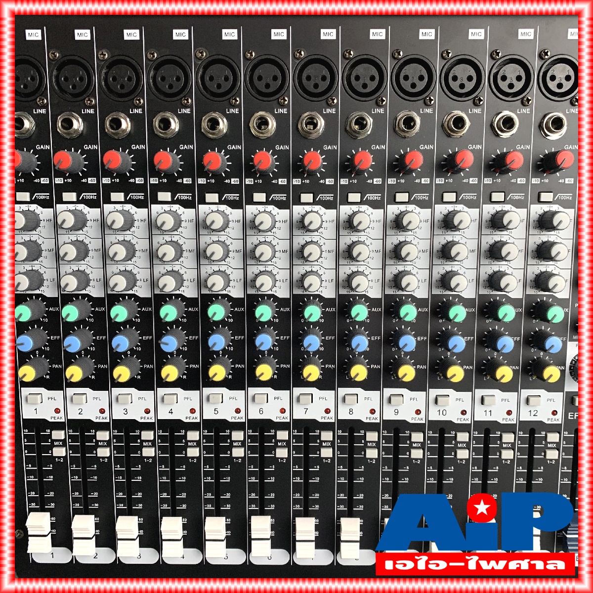 SOUNDBEST MGP12X mixer มิก มิกเซอร์ ซาวเบส เอ็มจีพี 12 MGP 12X MGP12X MGP12 MG12X 12CH 12 ช่อง +++