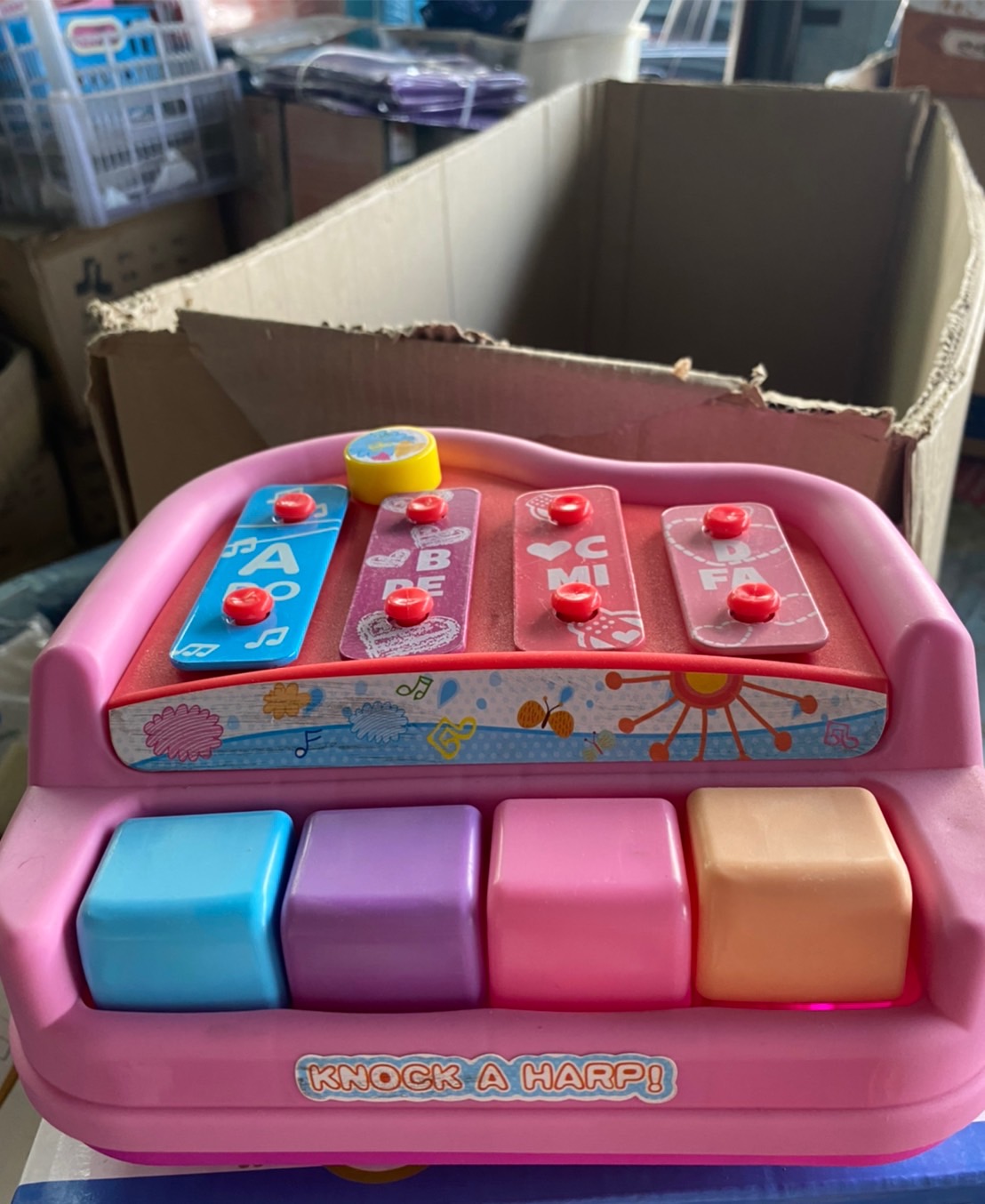 844-2 เครื่องดนตรีของเล่นระนาดเสียงดนตรี ออร์แกนระนาด(ไม่ต้องใส่ถ่าน) ปลีกชิ้นละ