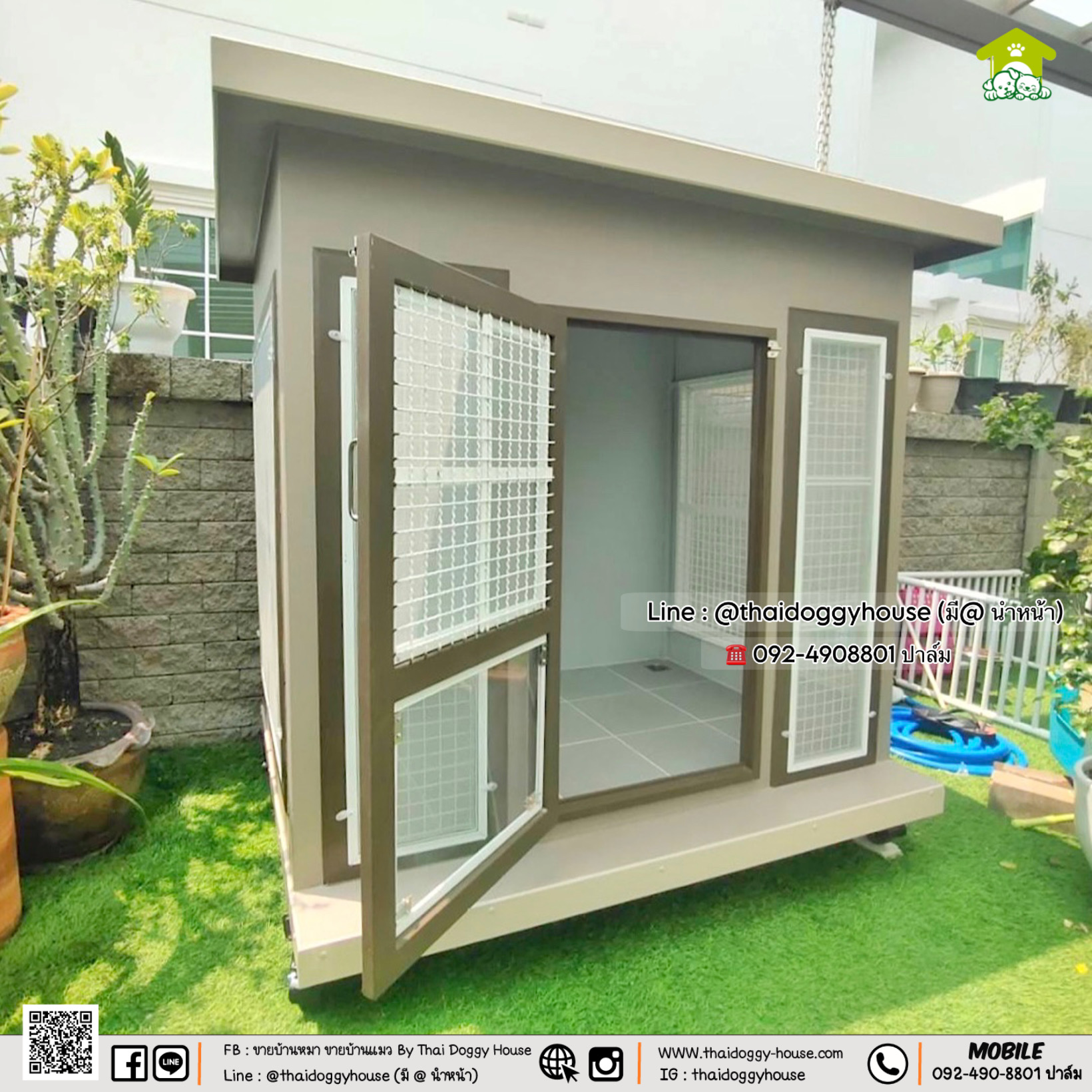 บ้านหมา บ้านแมว " 𝐁𝐎𝐗 𝐒𝐓𝐘𝐋𝐄 𝐁𝐘 𝐓𝐇𝐀𝐈 𝐃𝐎𝐆𝐆𝐘 𝐇𝐎𝐔𝐒𝐄 "