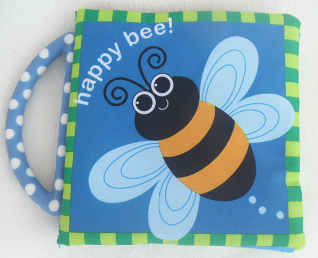 CH323 ของเล่นผ้าหนังสือผ้าHappy bee