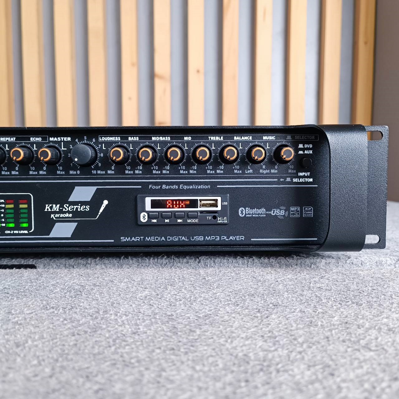 COMSON KM-5500C แอมป์ บลูทูธ อินทีเกรตแอมป์ คาราโอเกะ เชื่อมต่อบลูทูธ KM 5500 C KM5500C เอไอ-ไพศาล