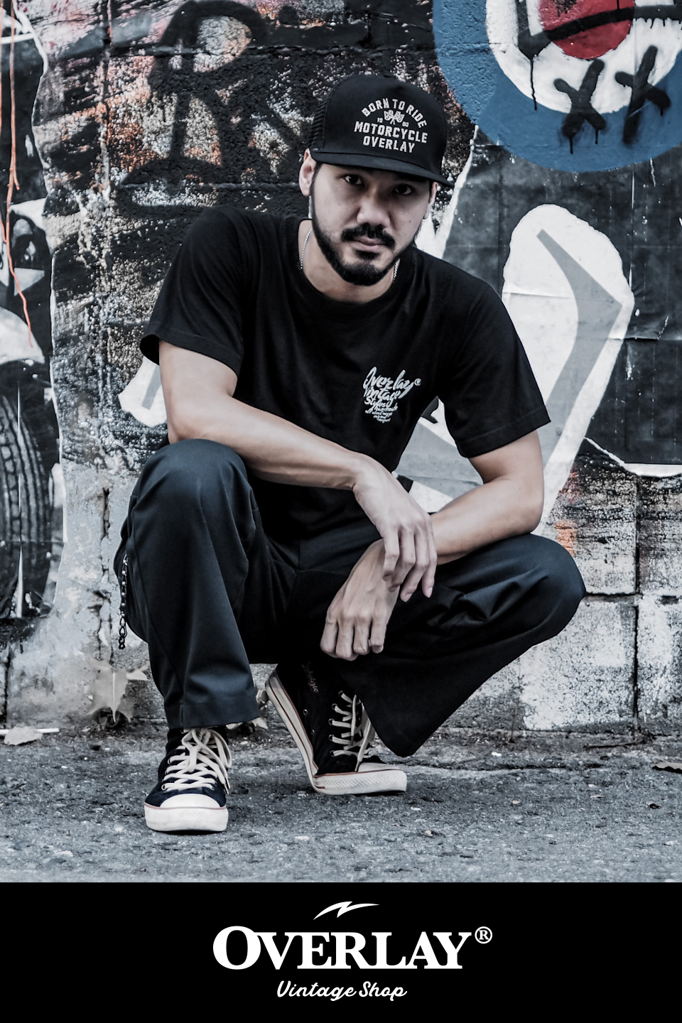 OVERLAY VINTAGE CAP