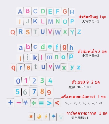 อักษรแม่เหล็ก ABC (ABC Magnet)