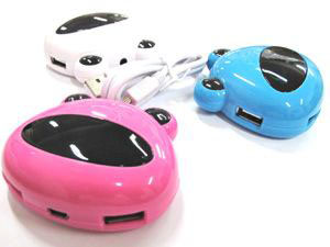 ยูเอสบี ฮับ USB HUB รูปกบ รูปการ์ตูน รูปสัตว์ 4 Ports.