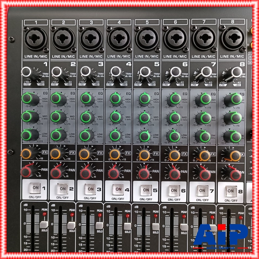 TADA TD-08 MIXER มิกเซอร์อนาล็อก 8 แชนแนล Bluetooth บลูทูธ เอฟเฟคแท้ ธาดา Tada TD 08 TD08 เอไอ-ไพศาล
