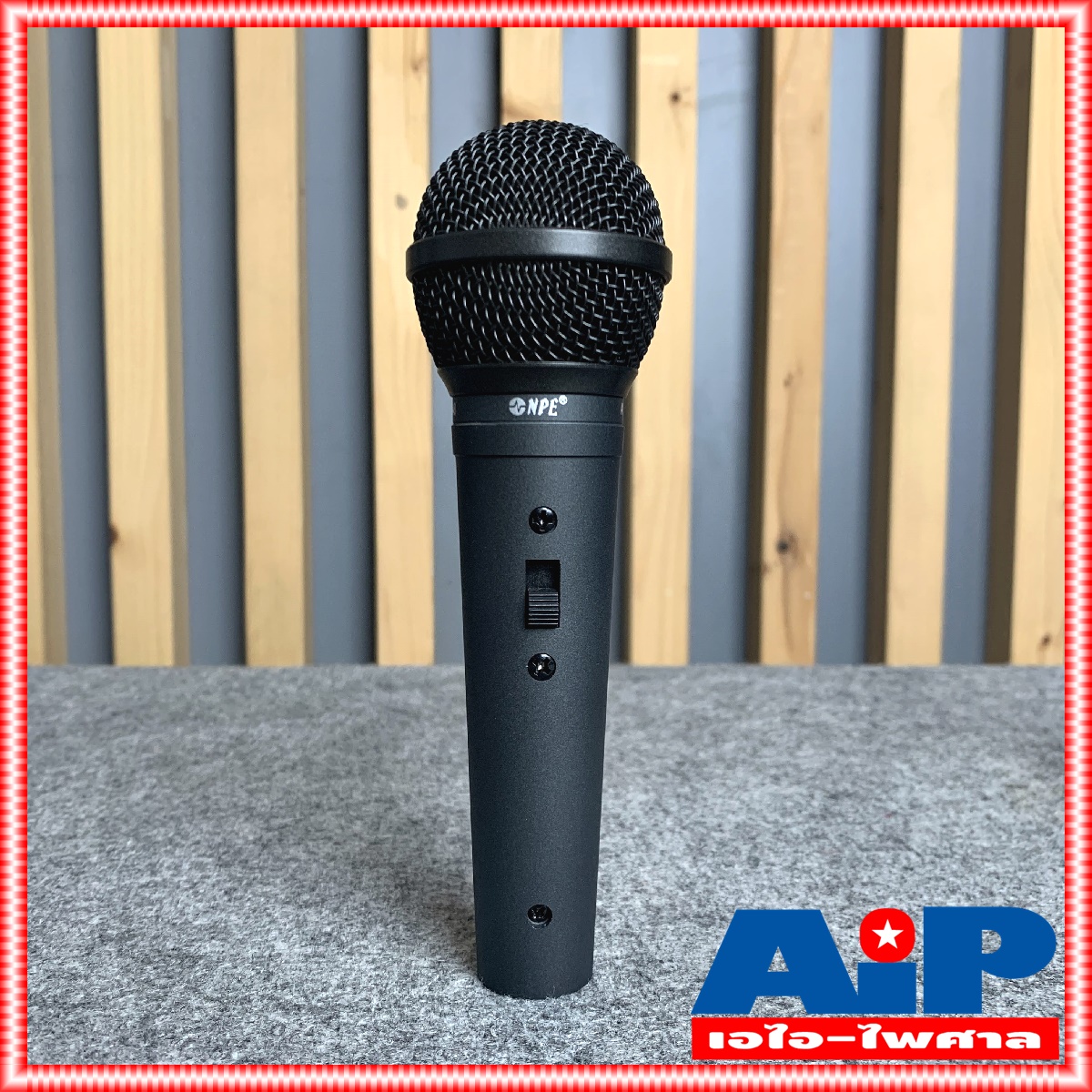 NPE AD-48 ไมค์สาย ไมค์ ไมโครโฟน AD 48 AD48 ไมค์สายNPE ไมค์พร้อมสาย MICROPHONE MIC ไมค์NPE ไมค์สายAD-48 เอไอ-ไพศาล